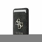 Guess 4G Metal Logo MagSafe Cardslot Stand Black