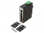 Switch Ethernet | unmanaged | Number of ports: 5 | 12&divide;48VDC | RJ45