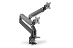 TV bracket Digitus  Desk Mount | DA-90427 | Adjustable Height, Rotate, Tilt, Swivel | 15-35 " | Maximum weight (capacity) 2x15 kg | Black