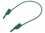 Test lead | 10A | banana plug with axial socket 2mm | Urated: 1kV