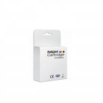 Compatible inkjet cartridge Non-Branded ACC-521BN for Canon CLI-521Bk, black pigment ink 10 ml, XL high-yield, single pack