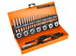 Tools set: taps | Kit: taps,threading dies | 32pcs.