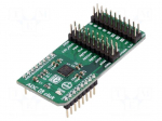Click board | prototype board | Comp: AD7124-8 | A/D converter