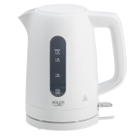 Adler Kettle | AD 1379w | Electric | 2200 W | 1.7 L | Polypropylene | 360&deg; rotational base | White