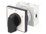 Switch: cam switch | Stabl.pos: 2 | 16A | 0-1 | Poles: 2 | Pos: 2 | -25&divide;55&deg;C