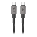 T&ouml;&ouml;riistad ja m&otilde;&otilde;teseadmed // Uued tooted t&ouml;&ouml;riistade, tarvikute kategoorias // Kabel USB-C - USB-C Miccell VQ-D34, 100W, 1,2m, czarny