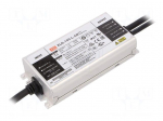 Power supply: switched-mode | LED | 100W | 71&divide;142VDC | 350&divide;1050mA