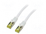 Patch cord | S/FTP | Cat: 6a | RJ45 plug,both sides | stranded | Cu | 1m