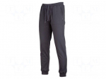 Sweatpants | Size: L | black | 320g/m2