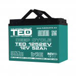 12V 52Ah s&uuml;vat&uuml;hjenemise geelaku | 224 x 120 x 175 mm | TED