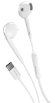 Headphones SBS Music Hero Stereo White USB-C