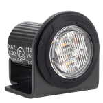 Autolambid, Mootorratta ja traktori valgustid // LED t&ouml;&ouml;tuled autodele ja eritehnikale // Lampa ostrzegawcza okrągła pomarańczowa led r65 12v 24v 12w amio-04864
