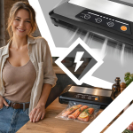K&ouml;&ouml;gi elektriseadmed ja tehnika // Vaakuppakkijad // Automatyczna zgrzewarka pr&oacute;żniowa do żywności pakowarka 110w + duży zestaw - or1108