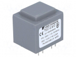 Transformer: encapsulated | 2.5VA | 230VAC | 10.5V | 238mA | IP00 | 120g