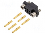 Connector: wire-wire/PCB | plug | female | PIN: 6 | Datamate J-Tek | 3A