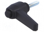 Lever | adjustable | Thread len: 20mm | Lever length: 50mm