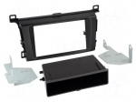 Radio frame | Toyota | 2 DIN | black