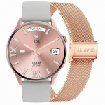 Smartwatch Gravity Strap + Bracelet GT11-8 / Rose Gold