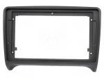 Radio frame | Audi | black | 9"
