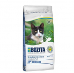 BOZITA Outdoor & Active with Elk - dry cat food - 2kg