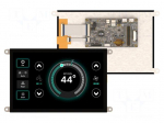 Display: TFT | 8" | 1280x800 | 32MBFLASH,32MBPSRAM | 900cd/m2 | 4&divide;6V