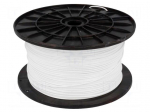 Filament: PLA | 1.75mm | white | 200&divide;235&deg;C | 1kg | &plusmn;0,05mm