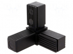 Mounting coupler | for profiles | Mat: polyamide | -30&divide;100&deg;C | I: 77mm