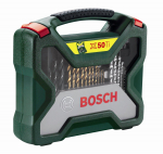 Bosch X-Line Titanium Tool and Drill Bit Set, 50-Piece