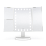 Rio MMFD-WH-EU/1,3 24 LED Touch Dimmable Makeup Mirror, White