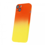 Fusion Neogradient 1 case silikona aizsargapvalks Apple iPhone 11 oranžs dzeltens