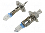 Filament lamp: automotive | P14,5s | 55W | 12V | blue,transparent