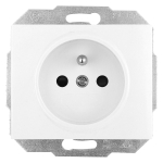 Elektrimaterjalid // Elektrimaterjalide v&auml;ljam&uuml;&uuml;k | Madalate hindade kampaaniad // Gniazdo wtyczkowe pojedyncze p/t 2p+z, 16a, 250v (moduł)