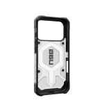 Urban Armor Gear Pathfinder mobile phone case 16 cm (6.3") Cover Silver, Transparent