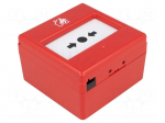 Safety switch: fire warning hand switch | Series: CXM | IP24 | 3A