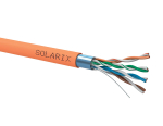 Solarix Instalačn&iacute; kabel Solarix CAT5E FTP LSOHFR B2ca s1 d1 a1 500m SXKD-5E-FTP-LSOHFR-B2ca