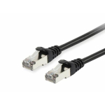 Kaabel Patchkabel Cat6 S/FTP 2xRJ45 25.00m Black LSZH pol&uuml;et&uuml;leenpakendis