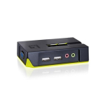 L&uuml;liti LevelOne KVM-l&uuml;liti LevelOne 2x USB KVM-0221 koos heliga - KVM-0221