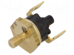 Sensor: thermostat | Output conf: NC | 80&deg;C | 16A | 250VAC | &plusmn;15&deg;C