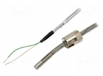 Sensor: temperature | thermocouple K | Insulation: fiberglass | cl.1