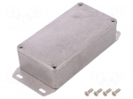 Enclosure: multipurpose | X: 60mm | Y: 112mm | Z: 31mm | 1590 | aluminium