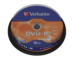 Płyty DVD-R Verbatim AZO (10szt)
