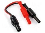 Adapter | banana plug x2