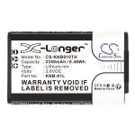 2350mAh Battery for Kenwood KNB-81L, KNB-81LI, NX-P500, PKT-300, TK-3601D
