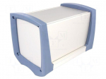 Enclosure: with panel | RAIL | X: 127mm | Y: 183mm | Z: 135mm | aluminium