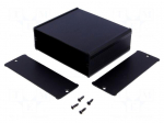 Enclosure: with panel | TUF | X: 120mm | Y: 100mm | Z: 42mm | aluminium