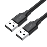 Cable iLike  Kabelis USB AM - AM 1 5 m melns US102 UGREEN