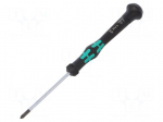 Screwdriver | Pozidriv&reg; | precision | PZ0 | Series: Kraftform Micro