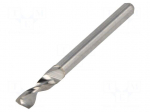 Drill bit | PCB | &Oslash;: 3.5mm | L: 38.2mm | 1/8" (3,175mm)