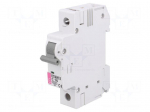 Circuit breaker | 230VAC | Inom: 16A | Poles: 1 | DIN | Charact: C | 6kA