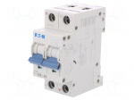 Circuit breaker | 230/400VAC | 250VDC | Inom: 20A | Poles: 2 | DIN | 10kA